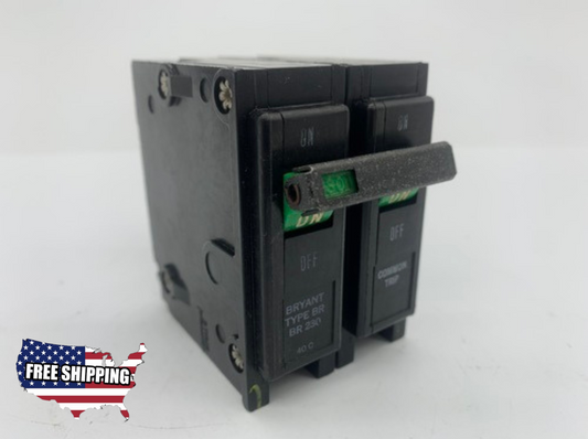 Bryant BR230 2P 30A Circuit Breaker - Reconditioned