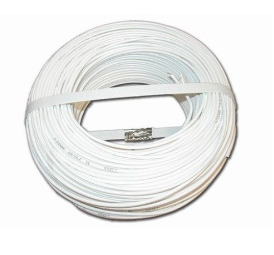 Multi Brand Solid 22-4 Gauge Solid Bare Copper White Wire 500 Ft. - New