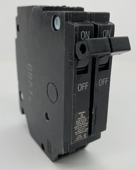 General Electric THQP250 Circuit Breaker, 2-Pole 50-Amp Thin Series - Reconditioned