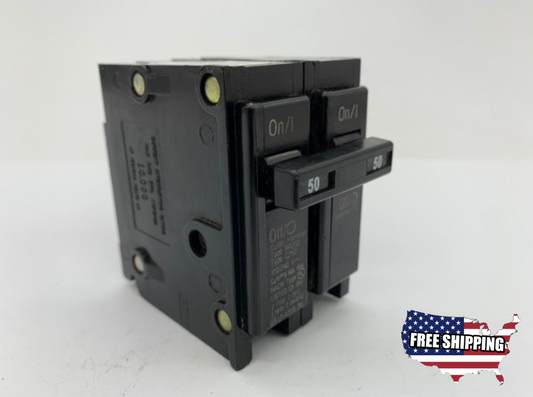 Cutler-Hammer BR250 2P 50A Circuit Breaker - Reconditioned