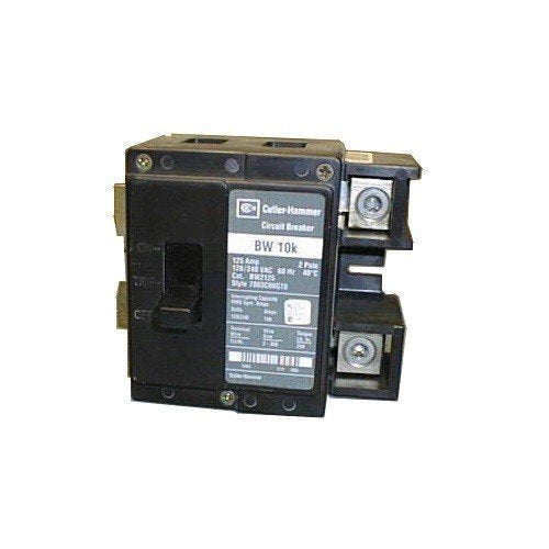 Cutler Hammer bw2175 2 pole 1 Phase Circuit Breaker 175 Amps Bolt-on BW Series, type BW bolt-on by Cutler & Hammer - Open Box / Like New