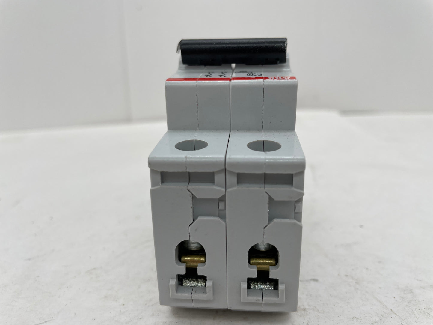 ABB S202-C10 480Y/277VAC 2P 10A DIN Rail Mounted Circuit Breaker - Reconditioned