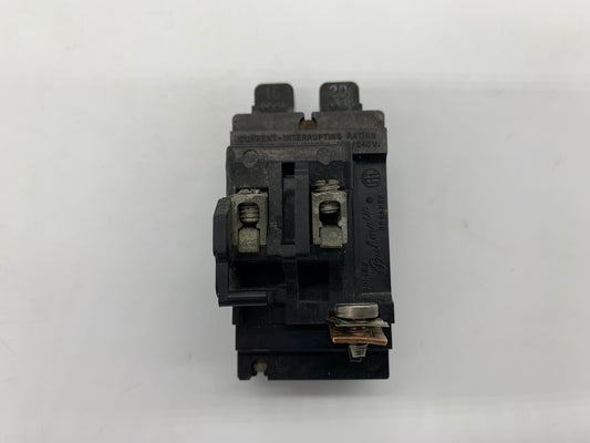 Siemens Pushmatic P1520 2P 15-20A Circuit Breaker - Used
