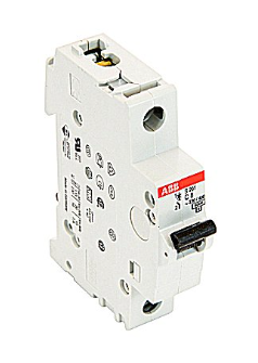 ABB S201C8 8 A 1 Pole 277-480 V Circuit Breaker - Used