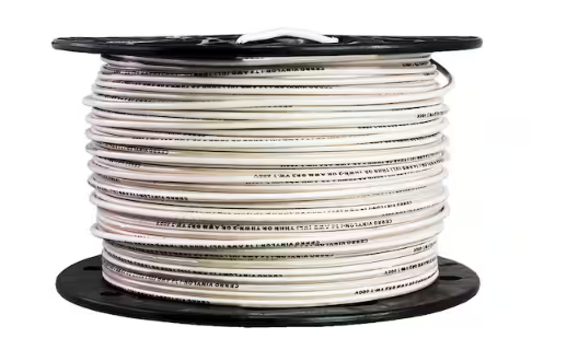 Encore Wire Solid 14 Gauge White Wire 500 Ft. - New
