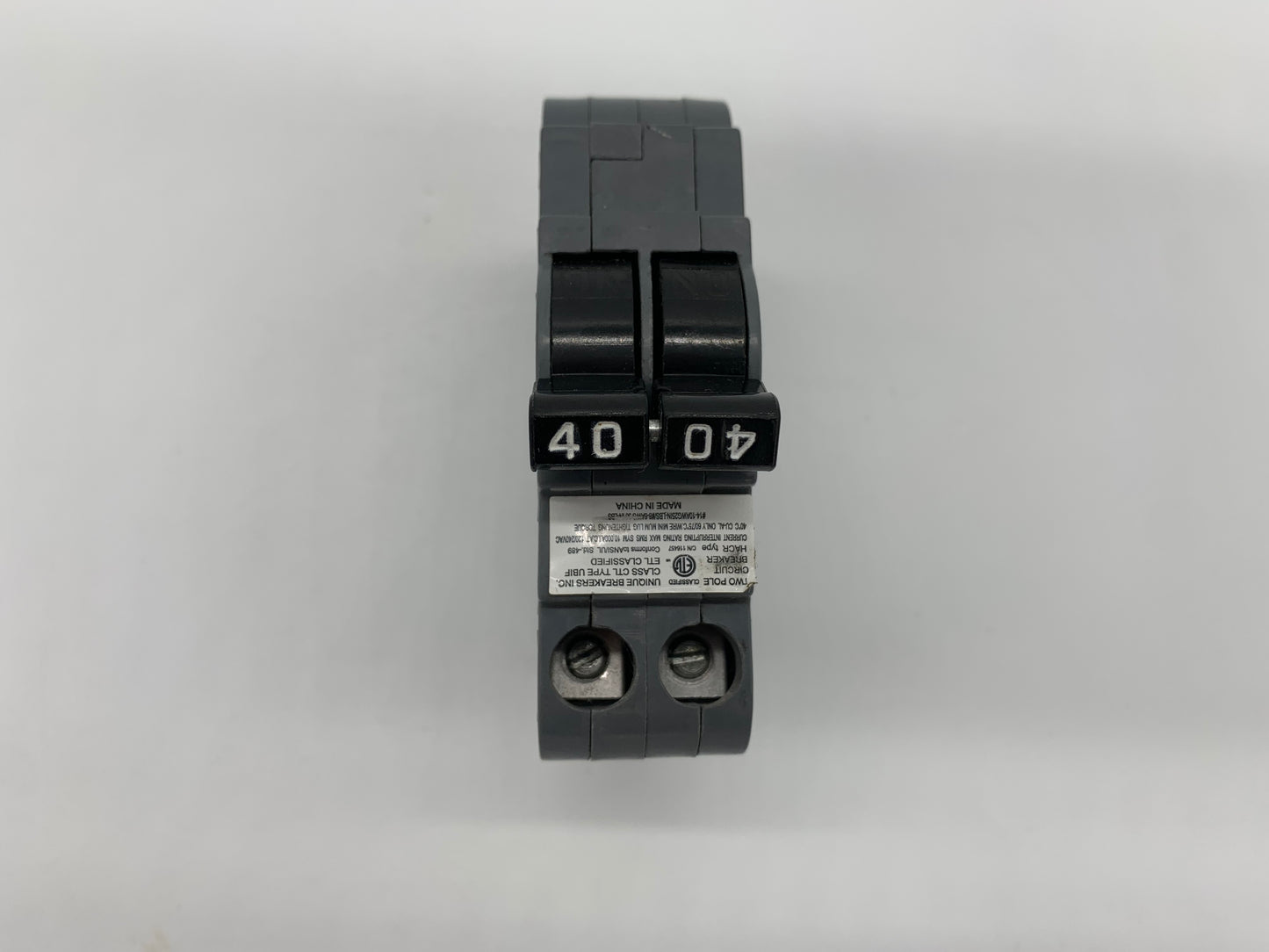 UBIF0240N Connecticut Electric Stab-Lok 2 Pole 40 Amp Thin Series - GV - Reconditioned