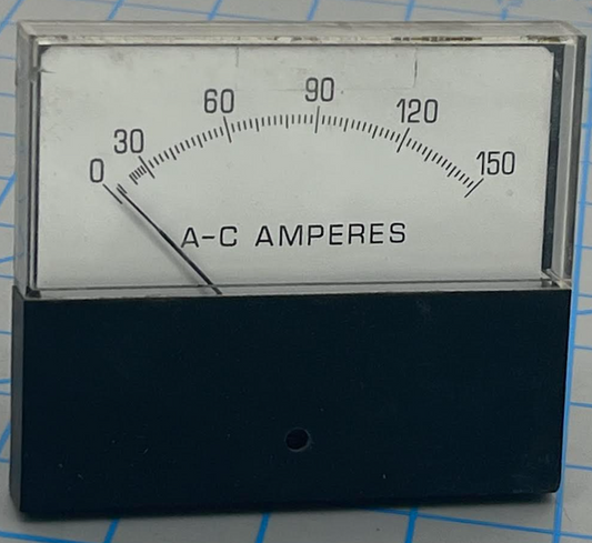 General Electric 50-251339LSZZ1 0-150 Amperes Panel Meter - Used