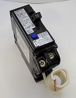 Murray MP115AFCP 15A 1 Pole 120 V Combination Type AFCI Circuit Breaker - Reconditioned