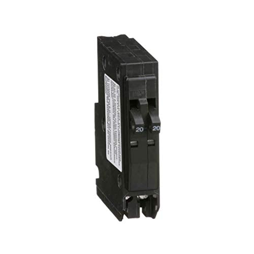 Square D by Schneider Electric QO2020C Circuit Breaker, Gray - New