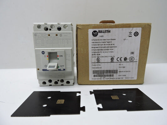 Allen-Bradley 140G-G2C3-C20 20A 3P 240V Thermal Magnetic Circuit Breaker - New