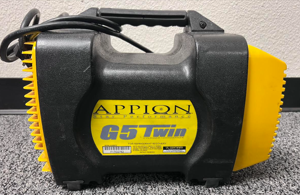 Appion G5 Twin, Commercial and Industrial Refrigerant Recovery - Used