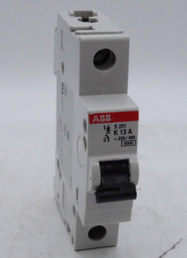 ABB S201K13A 13A 1 Pole 277-480 V Circuit Breaker - Used