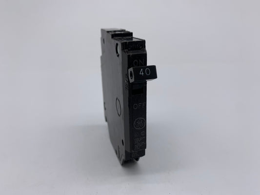 General Electric THQP140 Circuit Breaker, 1-Pole 40-Amp Thin Series - Used