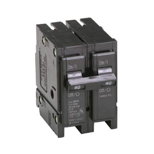 Eaton BR240 Double Pole 40 Amp 120/240VAC Type BR Residential Circuit Breaker - New